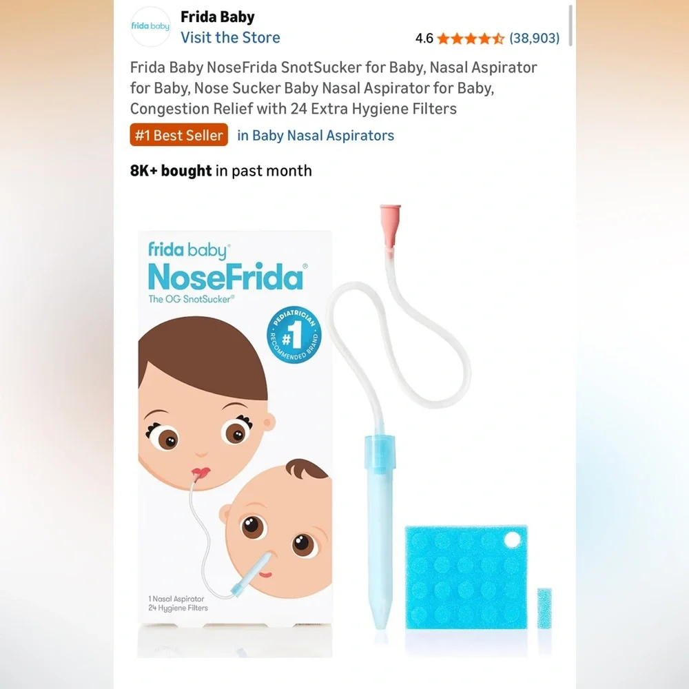 Fridababy NoseFrida Snotsucker